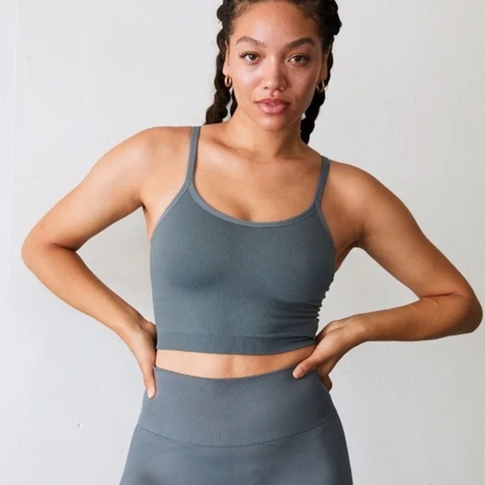 Set Active Sculptflex Crop Tank Bra
